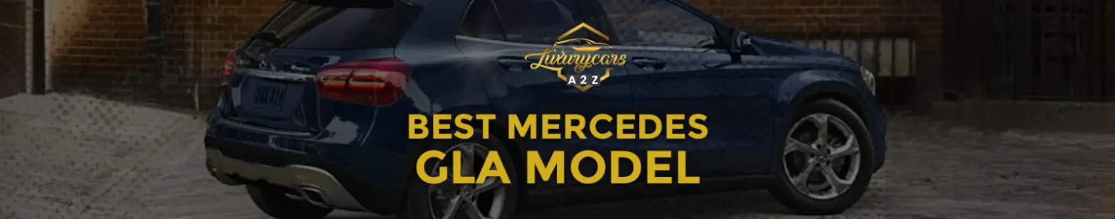 Bästa Mercedes GLA-modellen