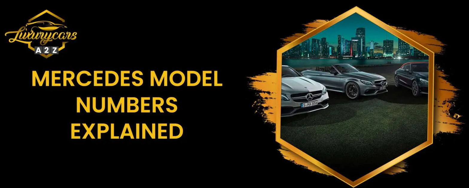 Mercedes modellnummer förklaras