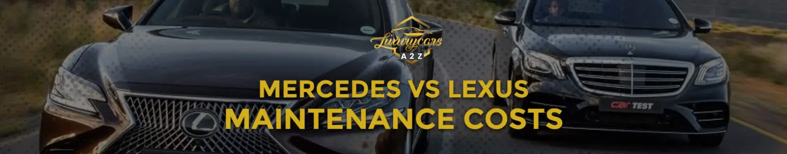 Mercedes vs Lexus underhållskostnader