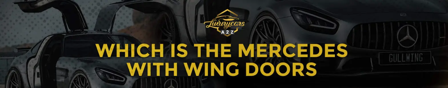 Vilken Mercedes har vingdörrar?