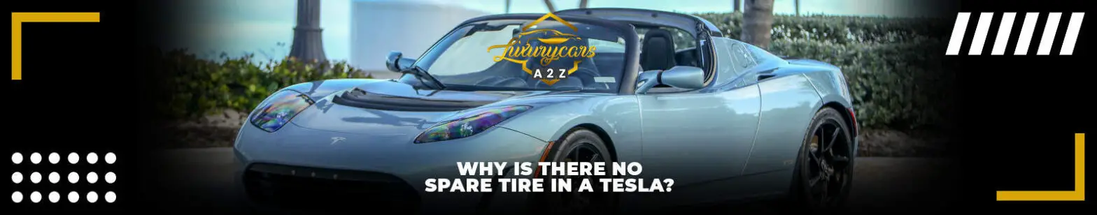 Varför finns det inget reservdäck i en Tesla?
