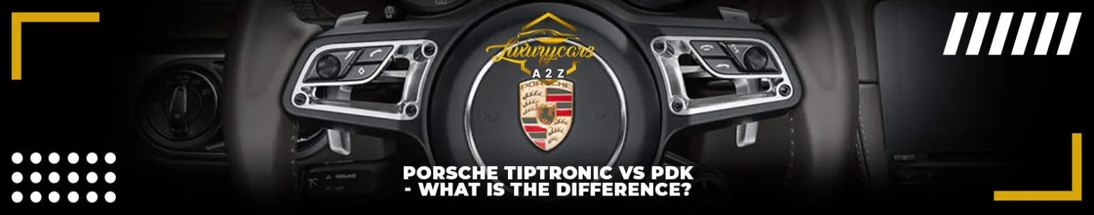 Porsche Tiptronic vs. PDK - vad är skillnaden?