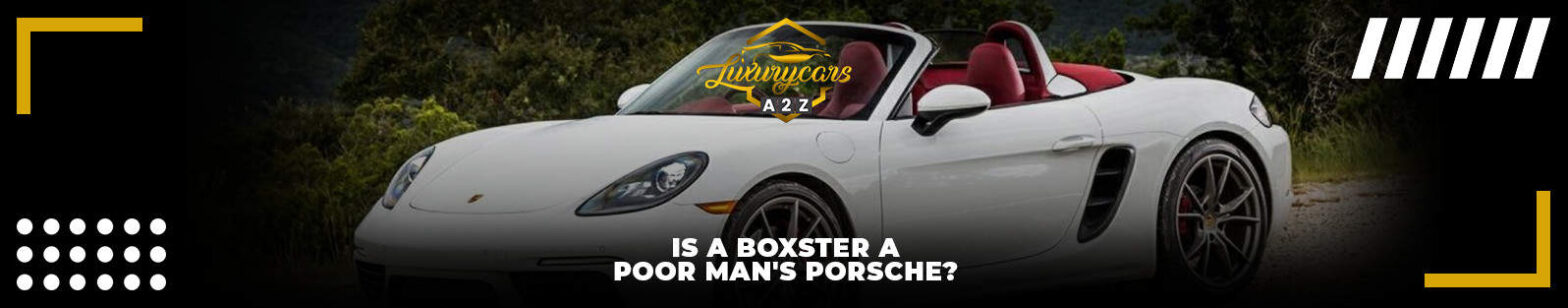 Är en Boxster en fattigmans Porsche?