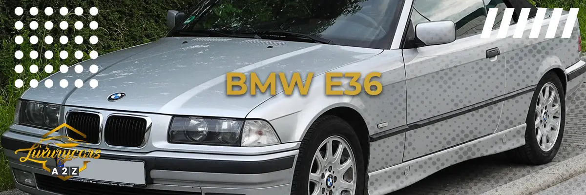 Är BMW E36 en bra bil?