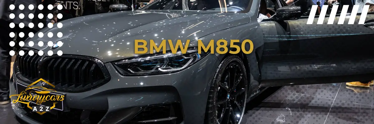 Är BMW M850 en bra bil?