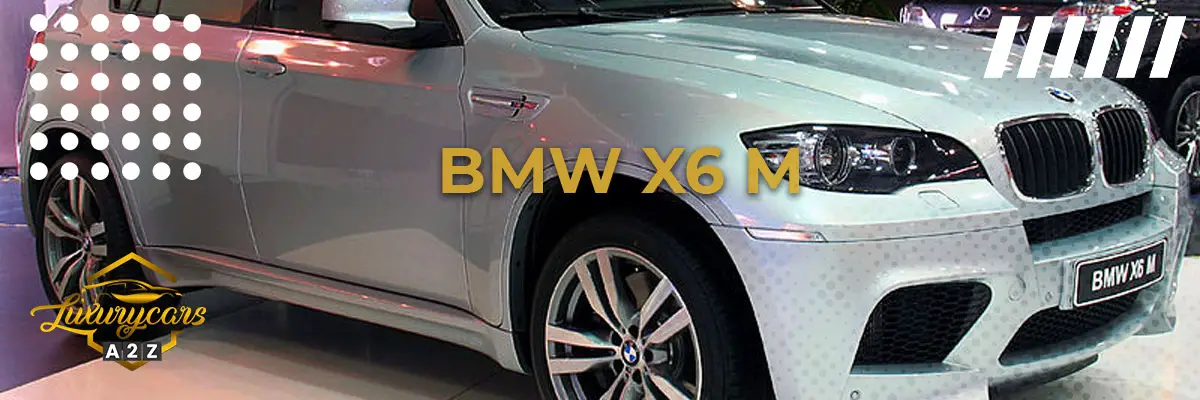 Är BMW X6 M en bra bil?