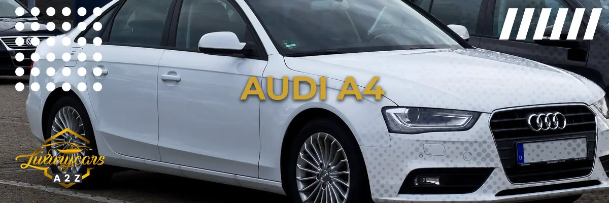 Bästa året för Audi A4