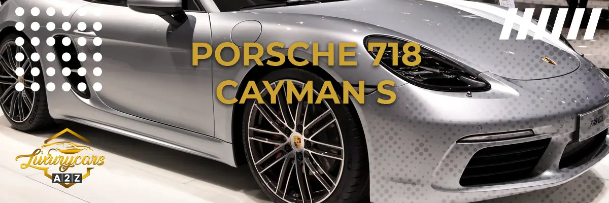 Är Porsche 718 Cayman S en bra bil?