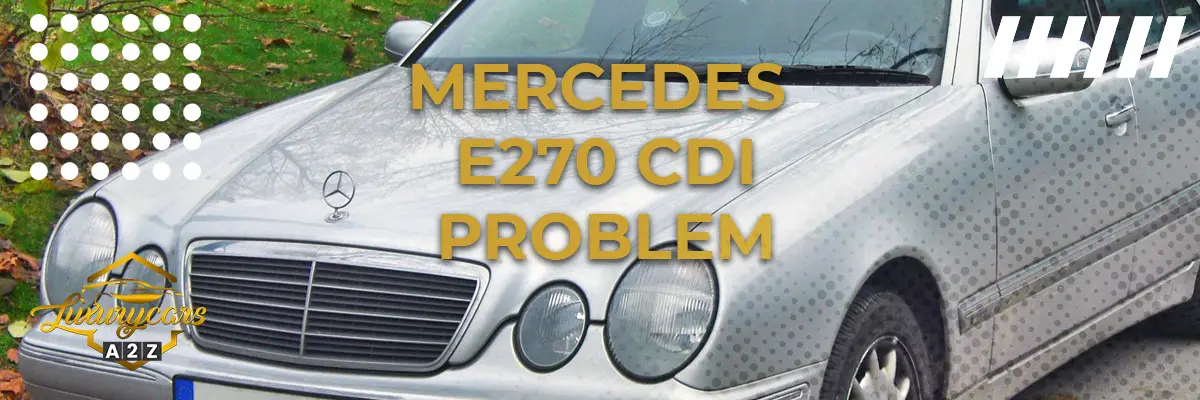 Mercedes E270 CDI problem & fel