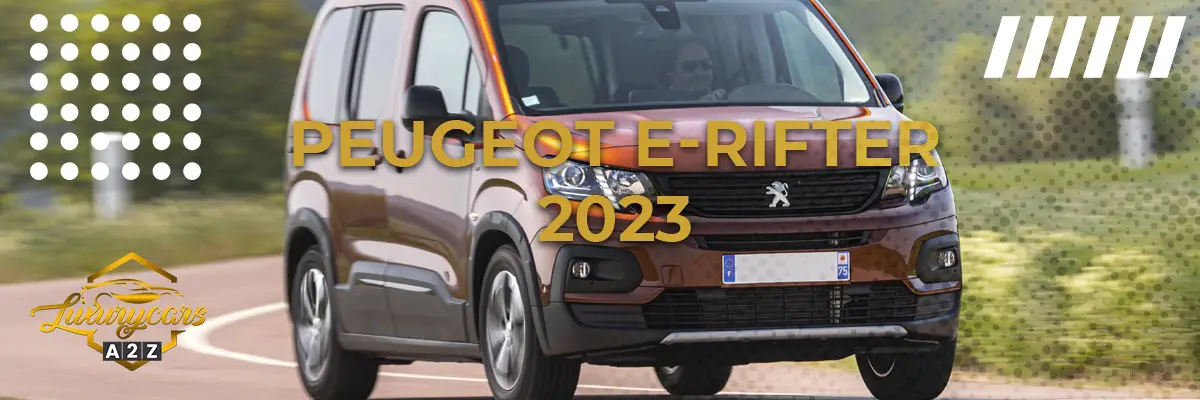 2023 Peugeot e-Rifter